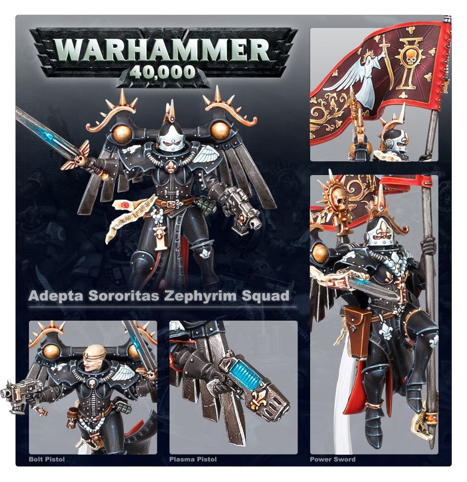 WH40K:アデプタ・ソロリタス:セラフィム・スカッド