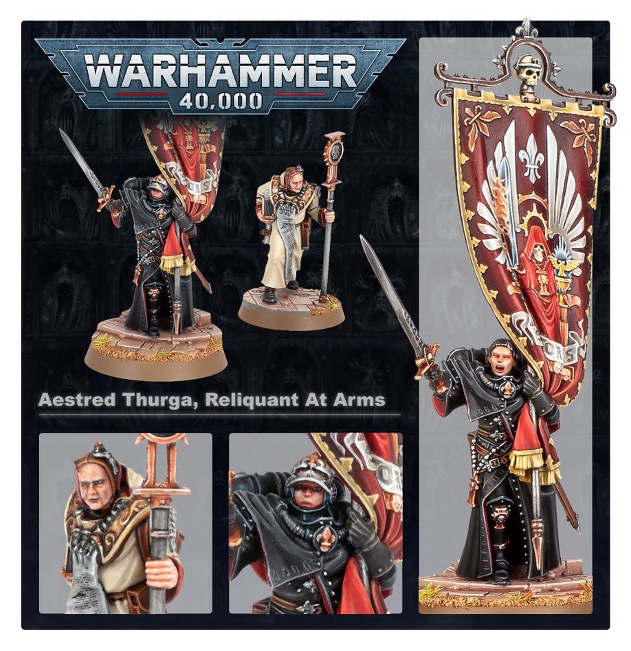 WH40K:アデプタ・ソロリタス: エストレッド・トゥルガ&アガテイ・ドーラン