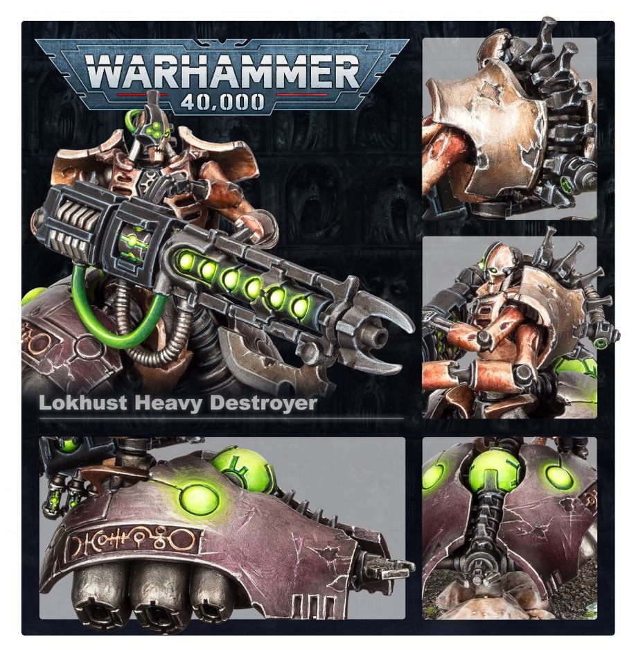 WH40K:ネクロン:ローカスト・ヘヴィ・デストロイヤー
