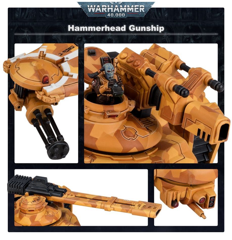 WH40K:タウ・エンパイア:ハンマーヘッド・ガンシップ