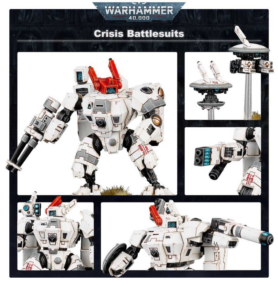 WH40K:タウ・エンパイア: クライシス・バトルスーツ
