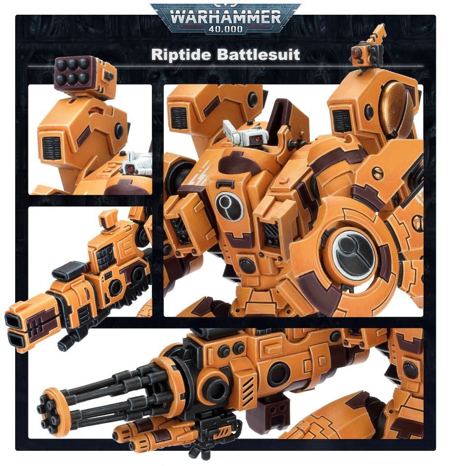WH40K:タウ・エンパイア:リップタイド・バトルスーツ