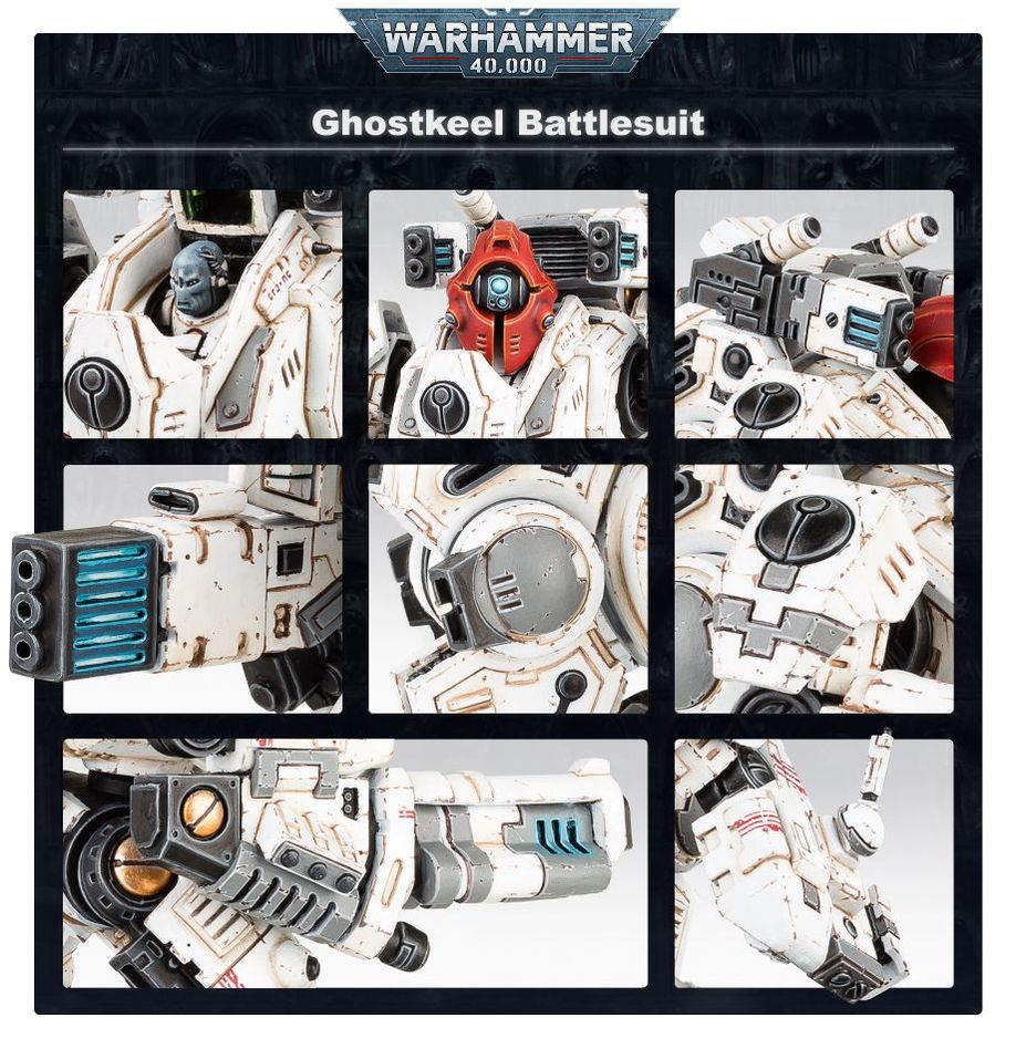 WH40K:タウ・エンパイア:XV95ゴーストキール・バトルスーツ