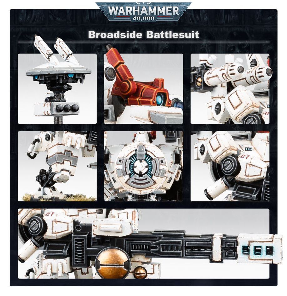 WH40K:タウ・エンパイア:ブロードサイド・バトルスーツ