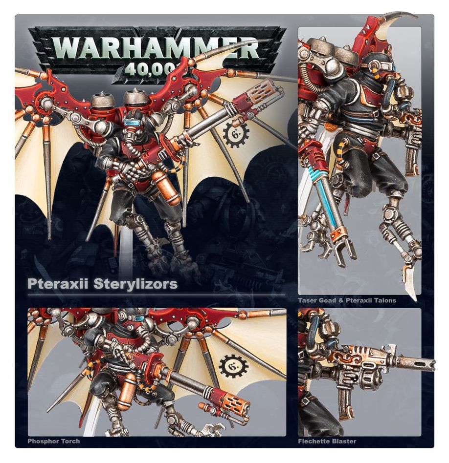 WH40K:アデプトゥス・メカニカス: プテラクシィ