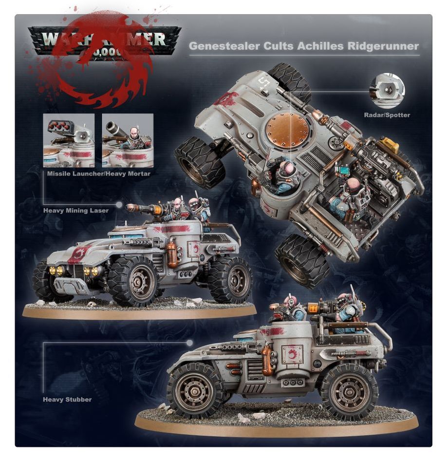 WH40K:ジーンスティーラー・カルト: アキレス・リッジランナー