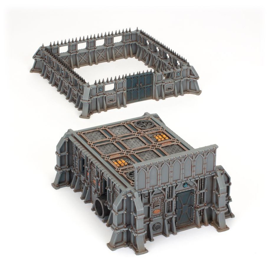 WH40K:戦闘領域:開拓区画 - STC居住バンカー&防御壁