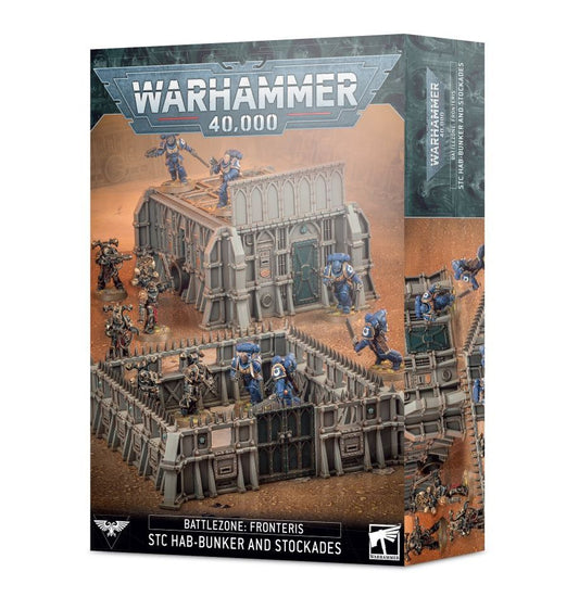 WH40K:戦闘領域:開拓区画 - STC居住バンカー&防御壁
