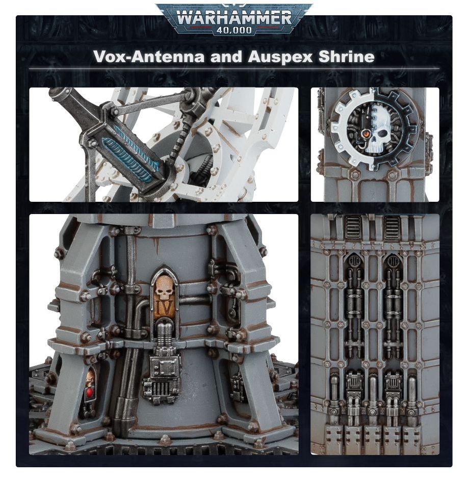 WH40K:戦闘領域:開拓区画 - ヴォクスアンテナ&探兆聖壇