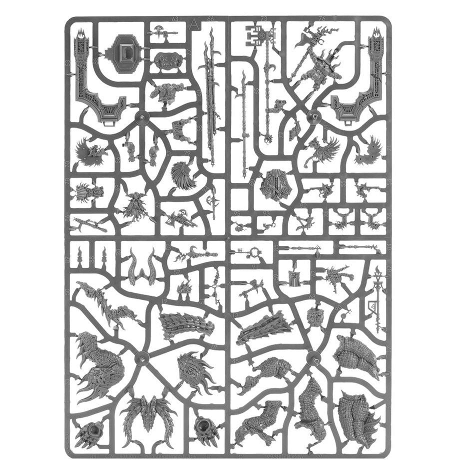 WHAOS:ファイアスレイヤー:オーリック・ルーンファーザー(マグマドロス騎乗)