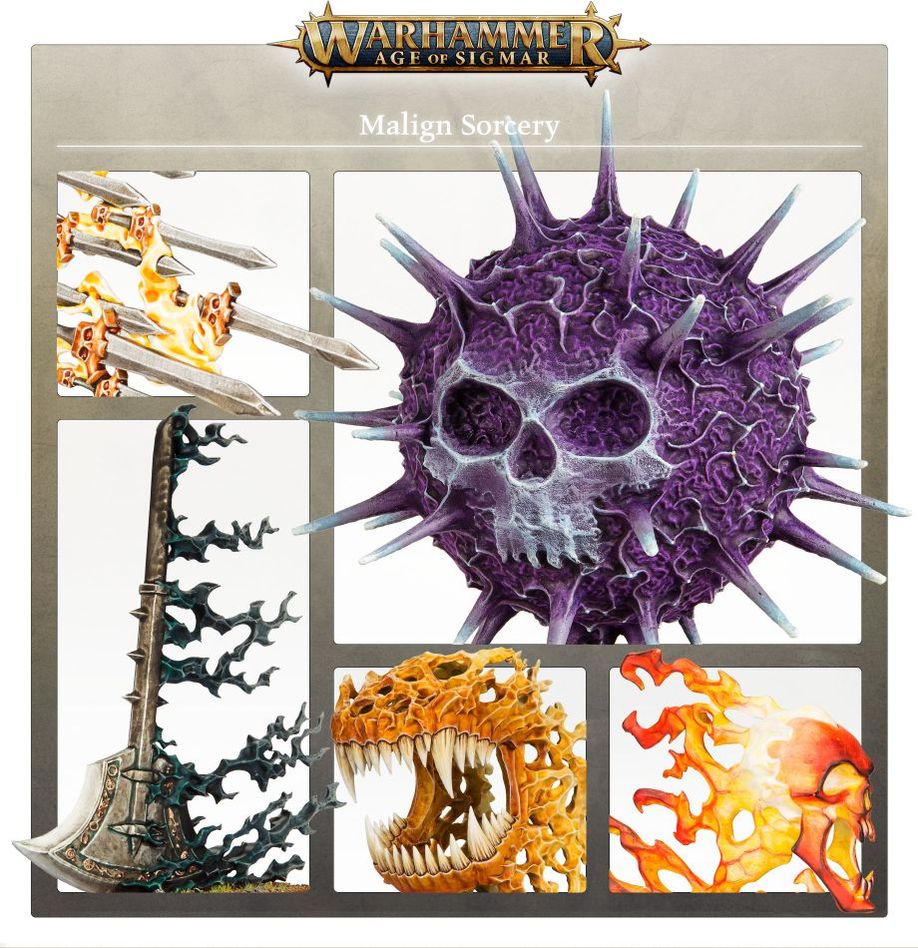 WHAOS:Warhammer Age of Sigmar: Malign Sorcery:通販限定