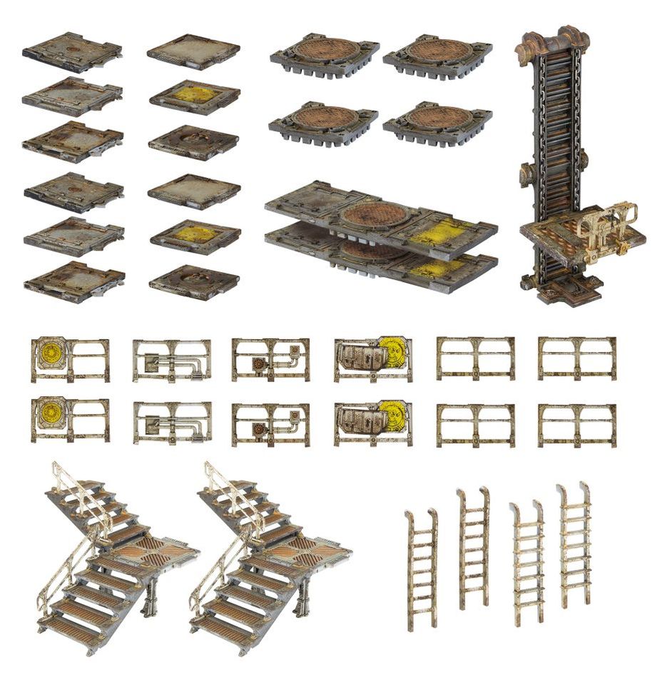 WHNM:ネクロムンダ ZONE MORTALIS: PLATFORMS & STAIRS