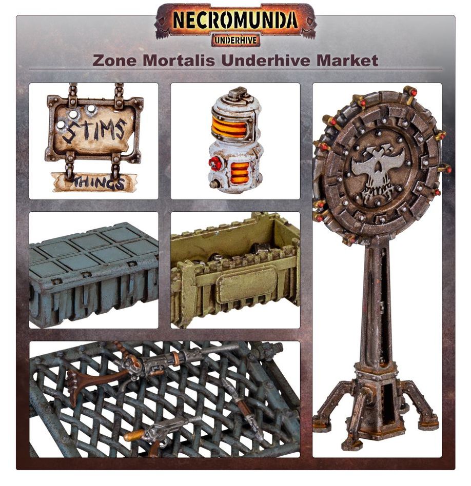 WHNM:ネクロムンダ ZONE MORTALIS: UNDERHIVE MARKET