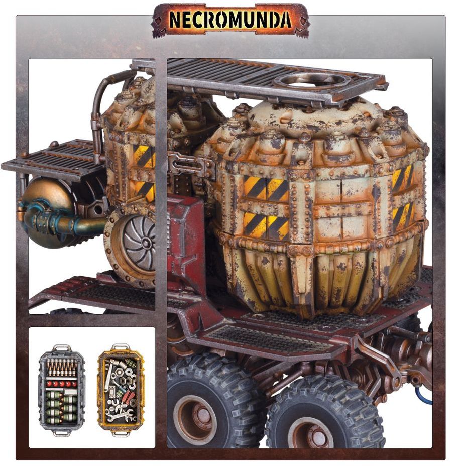 WHNM:ネクロムンダ:PROMETHIUM TANKS ON CARGO-8 TRAILER