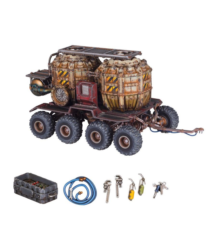 WHNM:ネクロムンダ:PROMETHIUM TANKS ON CARGO-8 TRAILER