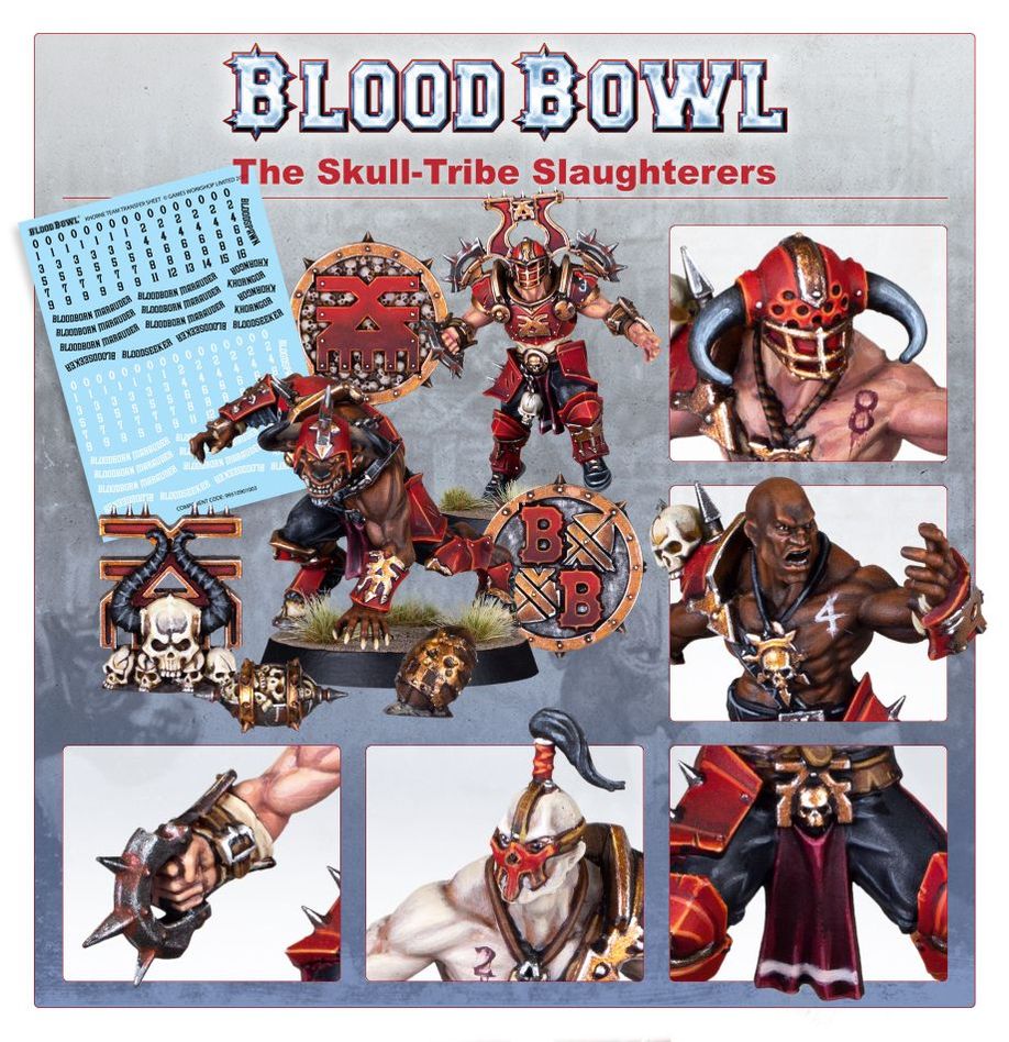 WHBB:ブラッドボウル: KHORNE ・チーム