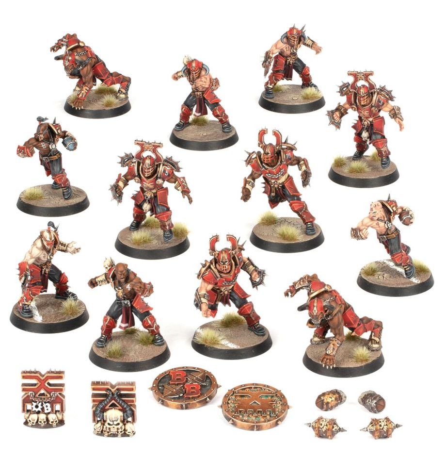 WHBB:ブラッドボウル: KHORNE ・チーム