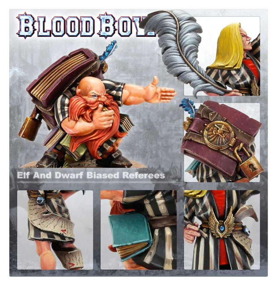 WHBB:ブラッドボウル ELF AND DWARF BIASED REFEREES