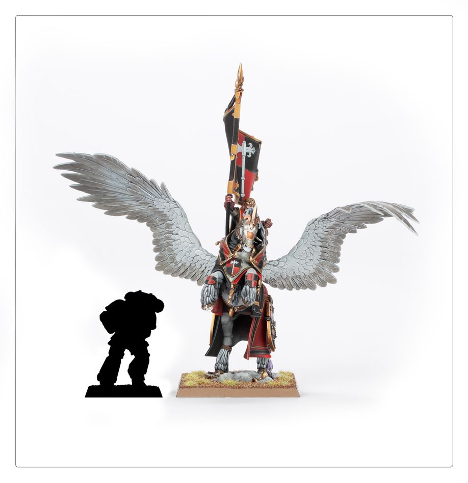 WHOW:KINGDOM OF BRETONNIA: BATTLE STANDARD ON ROYAL PEGASUS