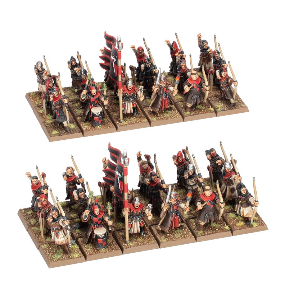 WHOW:KINGDOM OF BRETONNIA: PEASANT BOWMEN