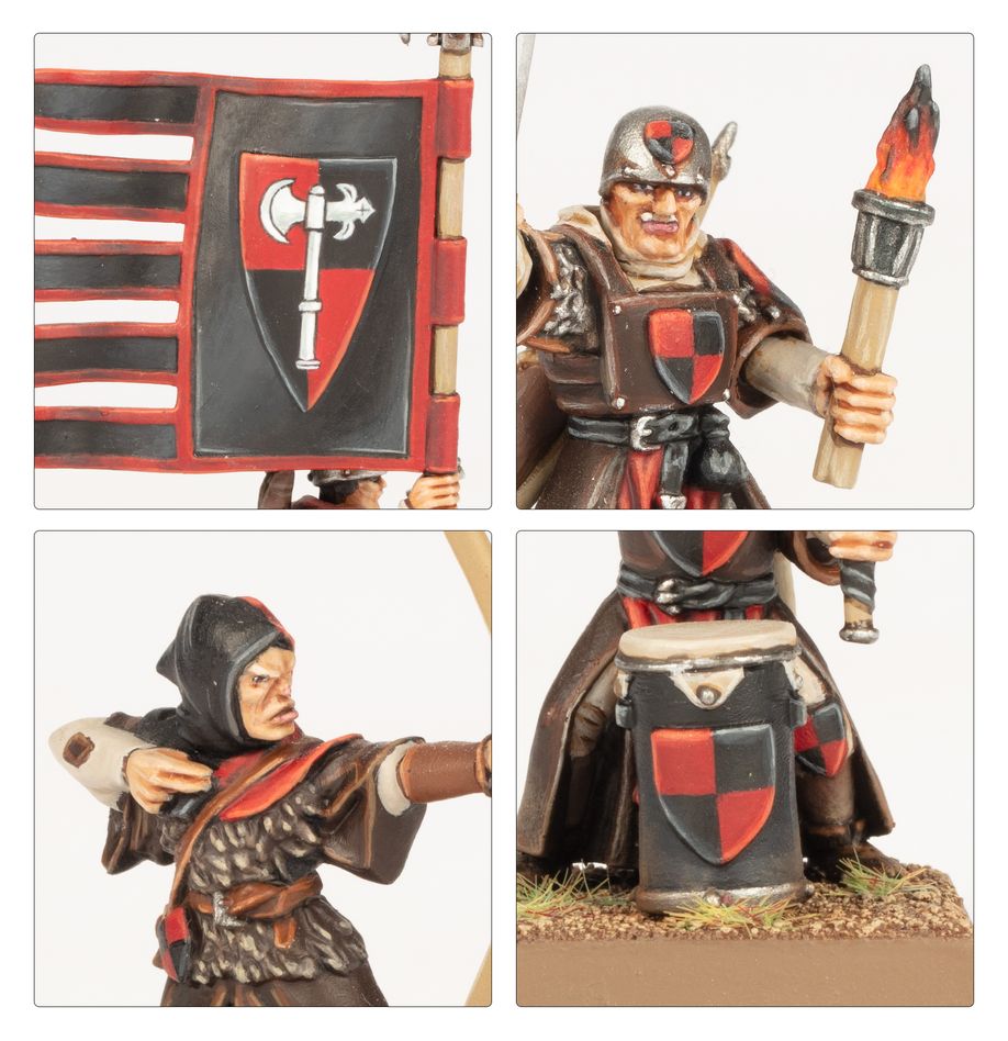 WHOW:KINGDOM OF BRETONNIA: PEASANT BOWMEN