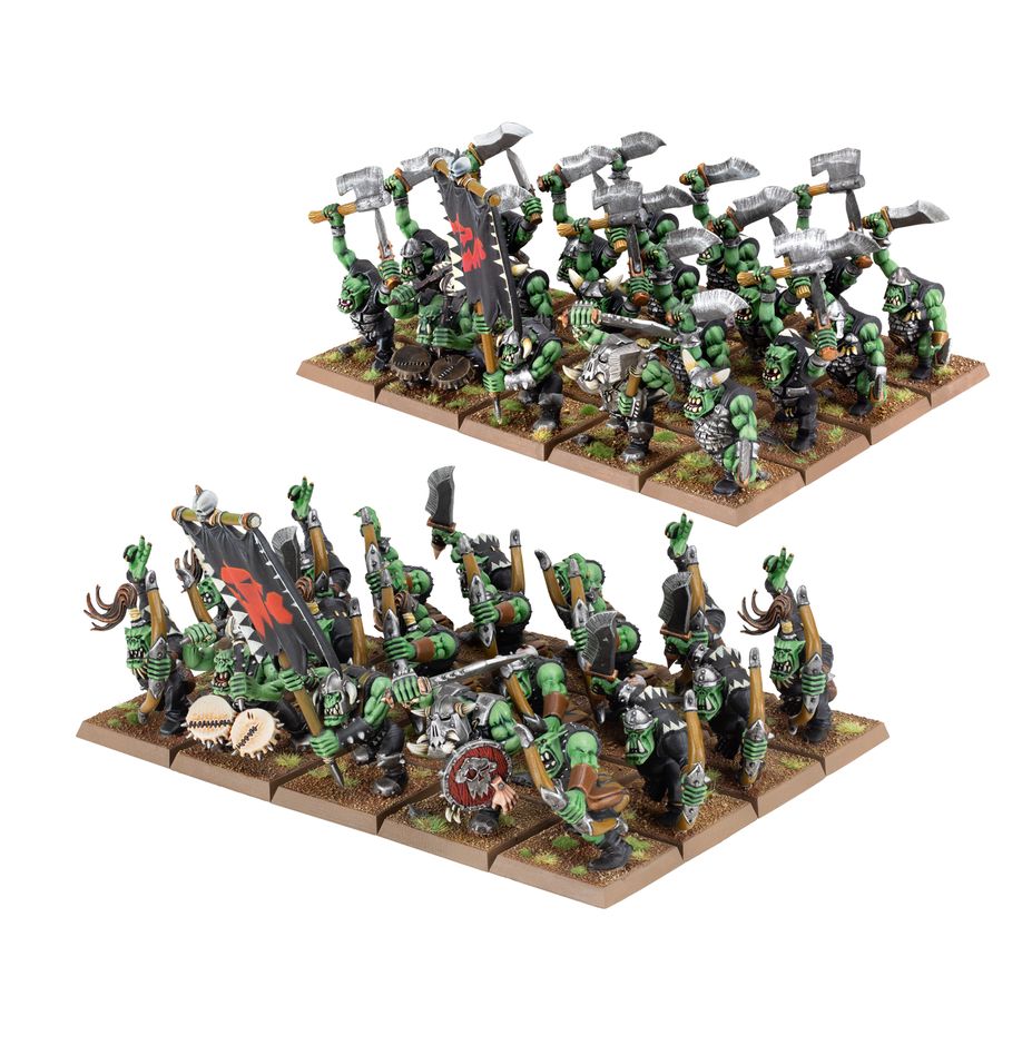 WHOW:O&G: ORC BOYZ & ORC ARRER BOYZ MOBS