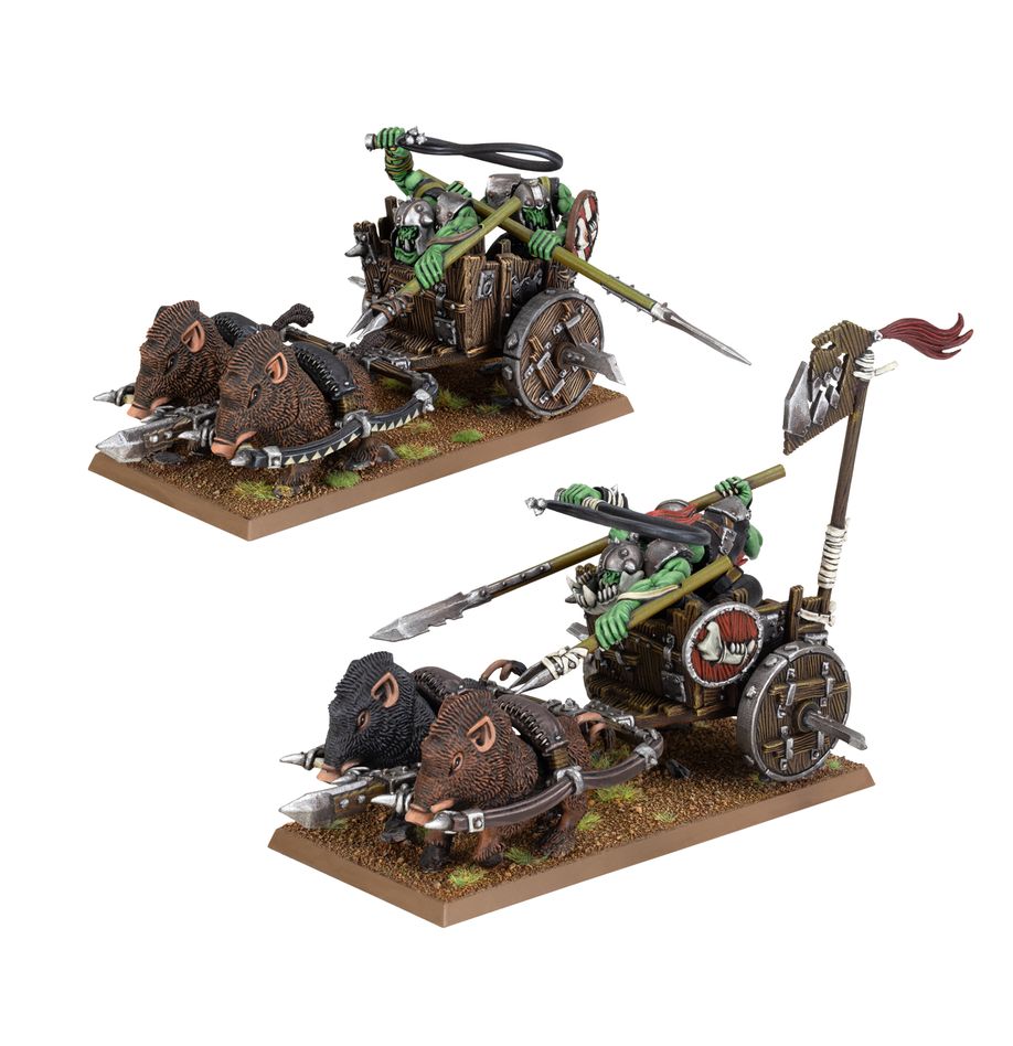 WHOW:ORC & GOBLIN TRIBES: ORC BOAR CHARIOTS