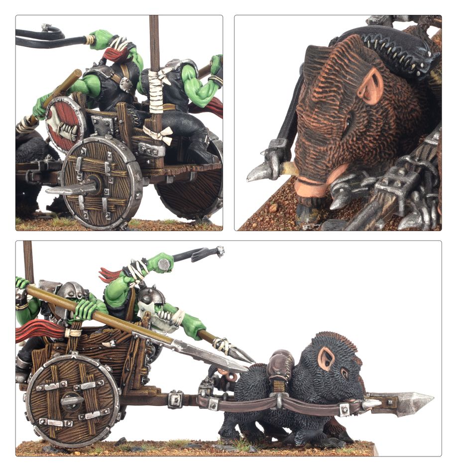 WHOW:ORC & GOBLIN TRIBES: ORC BOAR CHARIOTS