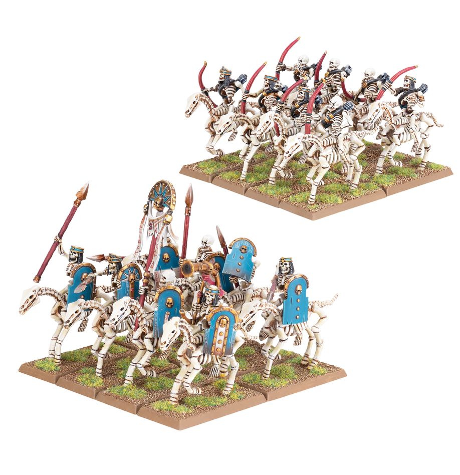 WHOW:TOMB KINGS OF KHEMRI: SKELETON HORSEMEN