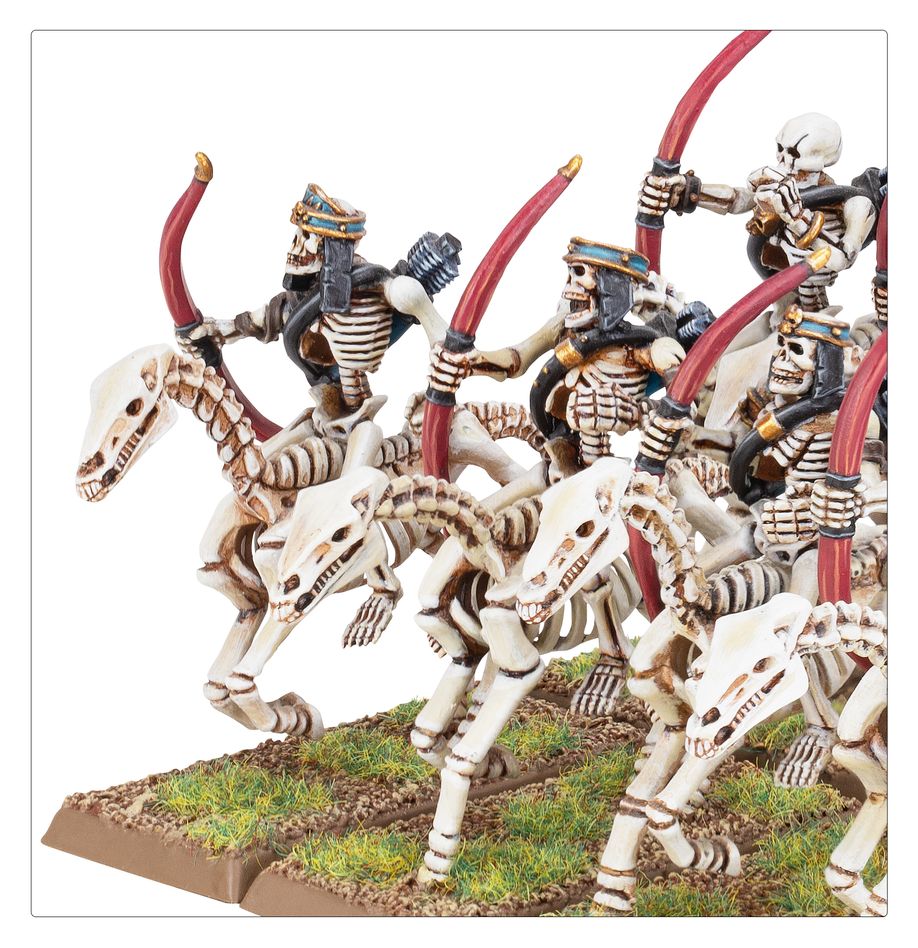 WHOW:TOMB KINGS OF KHEMRI: SKELETON HORSEMEN