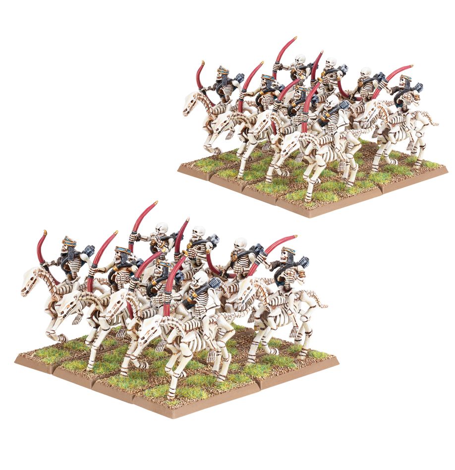 WHOW:TOMB KINGS OF KHEMRI: SKELETON HORSEMEN