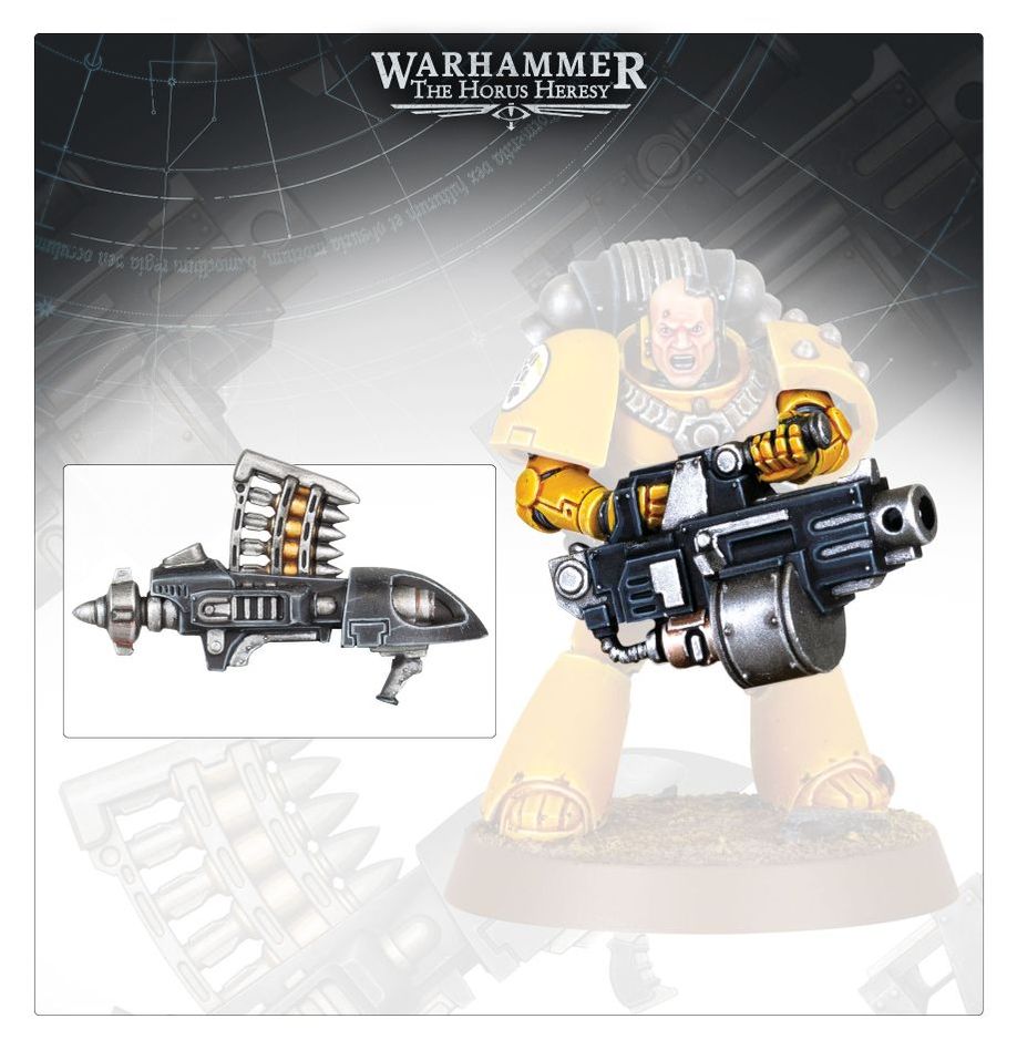 WHHH:ヘヴィウェポン・アップグレードセット:ミサイルランチャー&ヘヴィボルター
