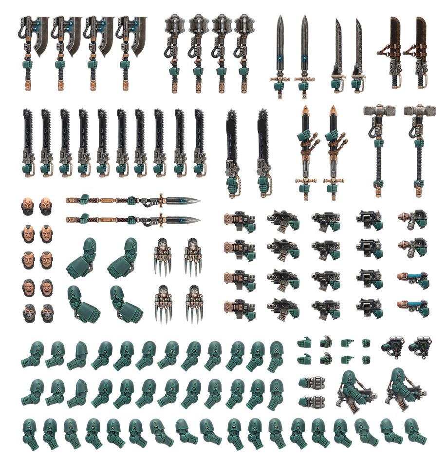 WHHH:ホルス・ヘレシー:レギオンアスタルテス・近接武器アップグレードセット