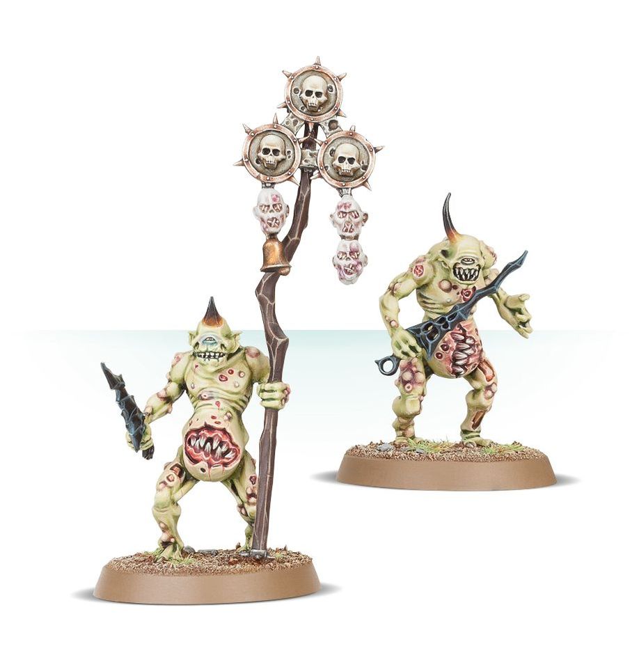 WH40K:WHAOS:マゴットキン・オヴ・ナーグル:プレーグベアラー