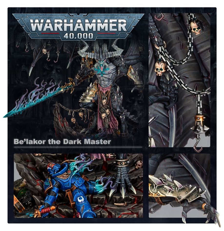 WH40K:WHAOS:ケイオス・ディーモン:暗闇の君主ベ=ラコール