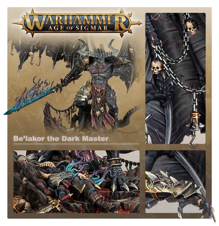 WH40K:WHAOS:ケイオス・ディーモン:暗闇の君主ベ=ラコール