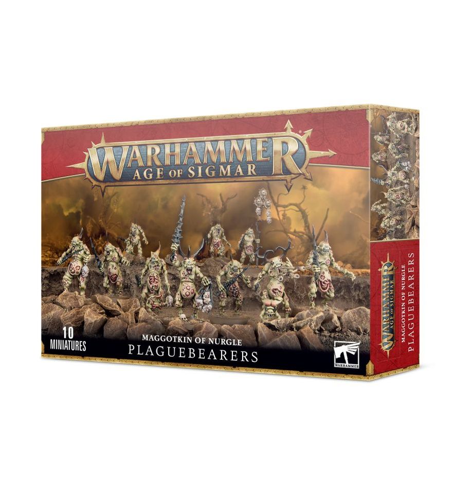 WH40K:WHAOS:マゴットキン・オヴ・ナーグル:プレーグベアラー