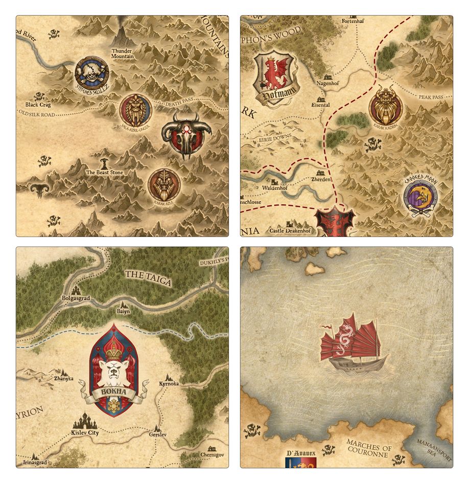 12/6(土)発売WHOW:Map of the Old World – Imperial Calendar 2278:通販限定