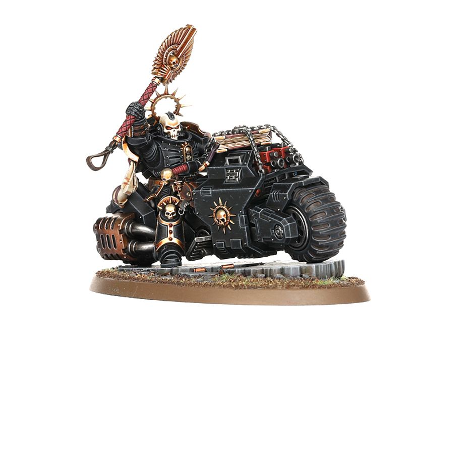 WH40K：スペースマリーン：プライマリス・チャプレイン（バイク騎乗）