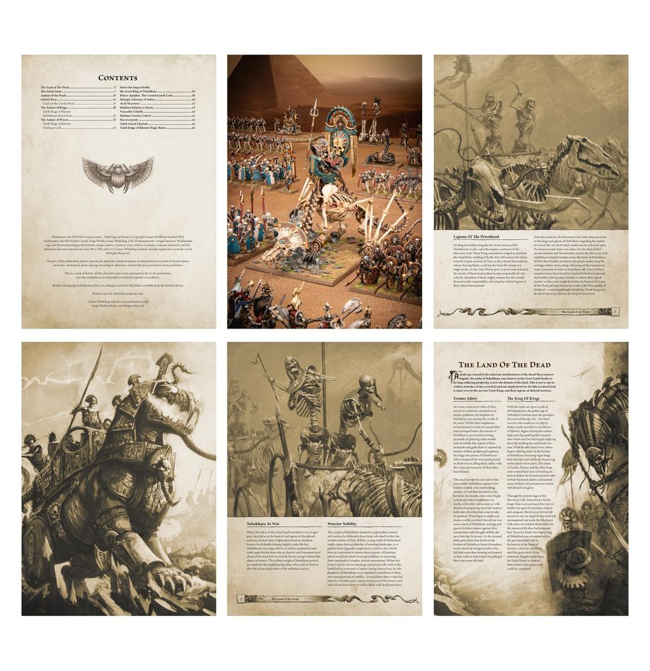 WHOW：アーケイン・ジャーナル：TOMB KINGS OF KHEMRI