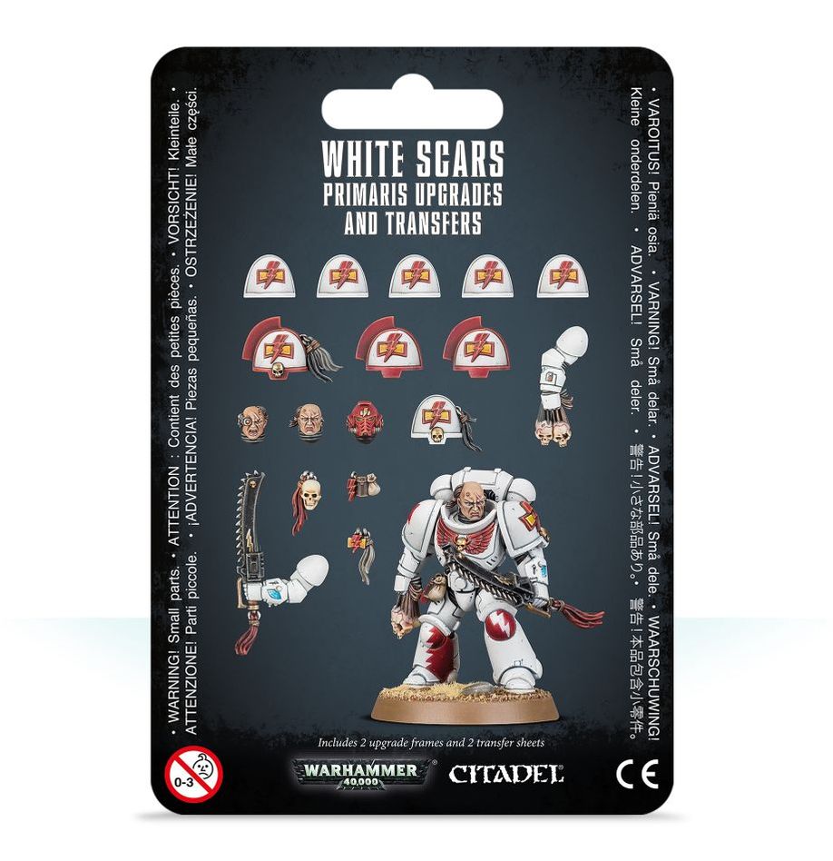 WH40K：ホワイト・スカー ：プライマリス・アップグレード＆デカールシート