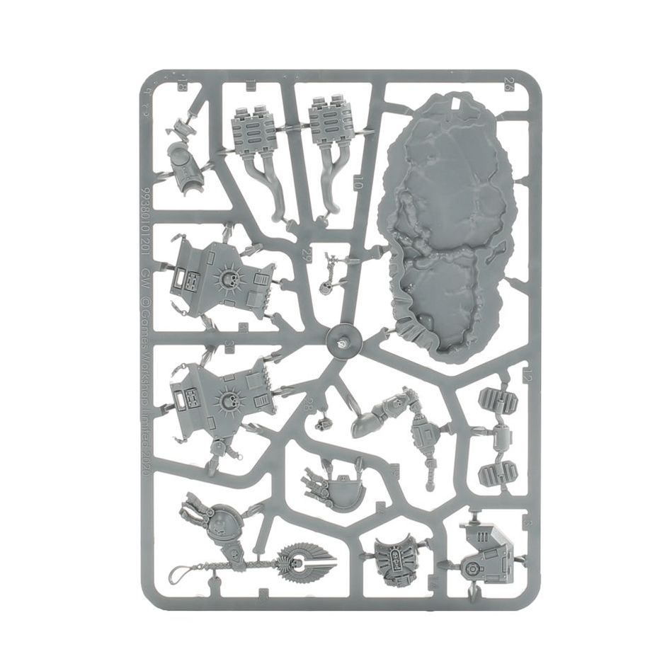 WH40K：スペースマリーン：プライマリス・チャプレイン（バイク騎乗）