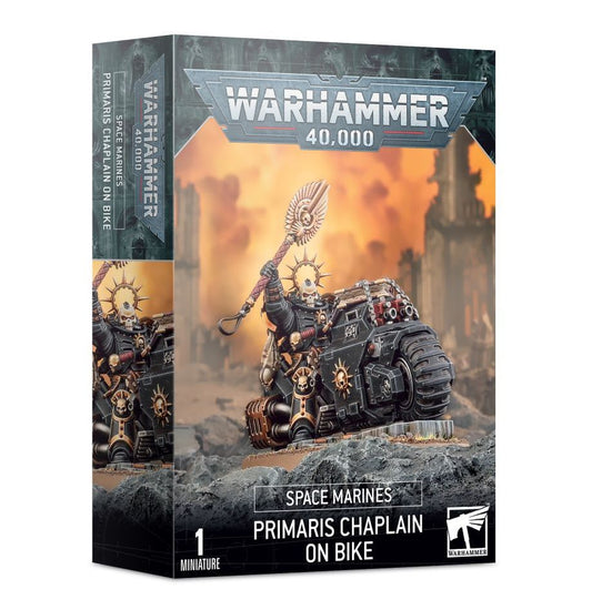 WH40K：スペースマリーン：プライマリス・チャプレイン（バイク騎乗）