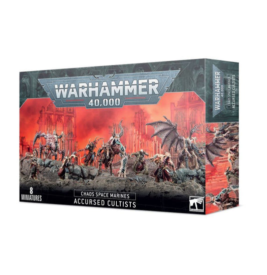WH40K：ケイオス・スペースマリーン：アカースド・カルティスト