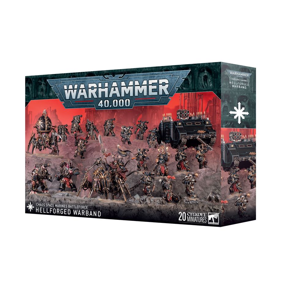 11/28(土)発売WH40K：バトルフォース：ケイオス・スペースマリーン - 地獄の戦士団