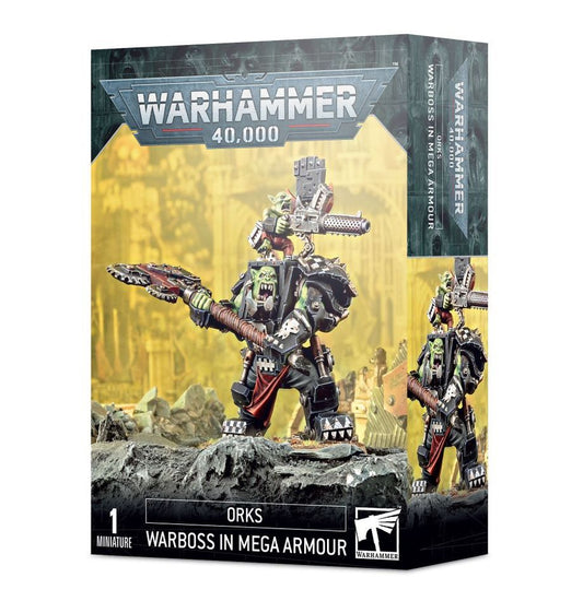 WH40K：オルク：オルク・ウォーボス（メガアーマー装備）