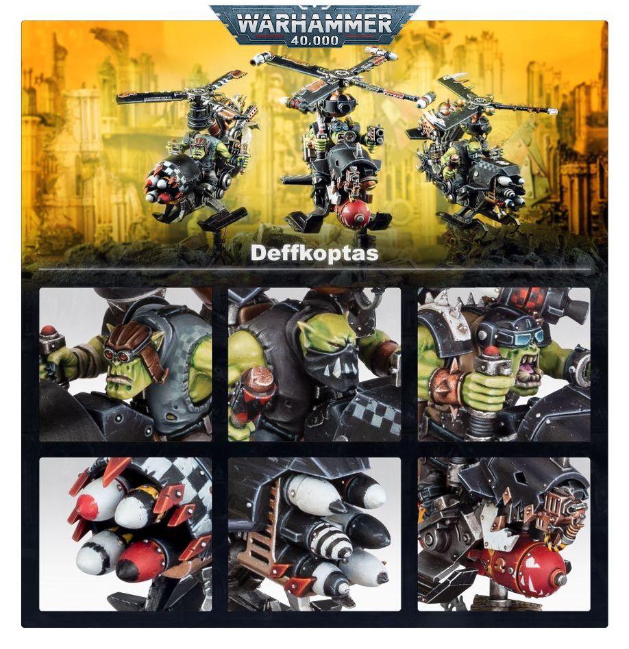 WH40K：オルク：デフコプタ