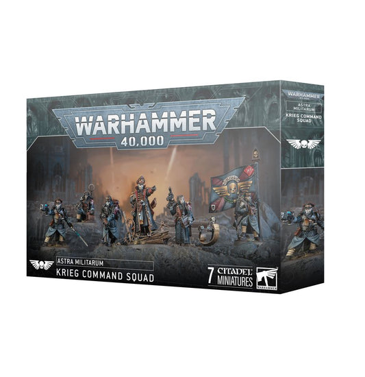 WH40K：アストラ・ミリタルム：クリーグ・コマンド・スカッド