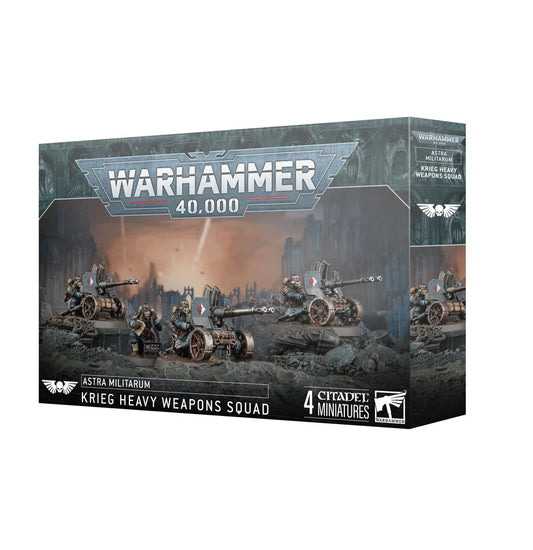 WH40K：アストラ・ミリタルム：クリーグ・ヘヴィウェポン・スカッド