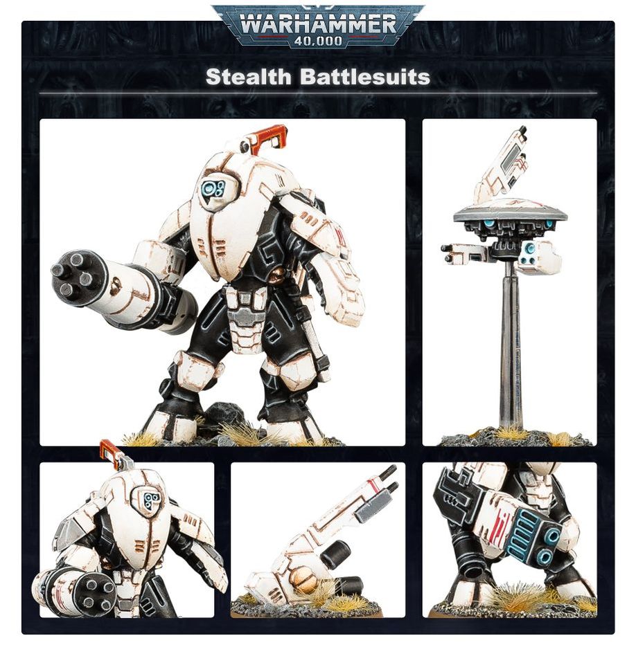 WH40K：タウ・エンパイア：ステルス・バトルスーツ
